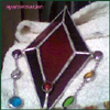 Gem suncatcher